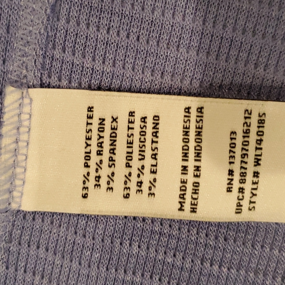 Womens Wildfox blue Haley Brushed Top size L - Picture 5 of 5